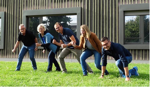 Das OK der IG Sissle mis Dorf: Urs Schmid, Sabine Schmelzer, Ralf Dümpelmann, Carolin Schreiber, Daniel Kantim (von links) Foto: zVg
