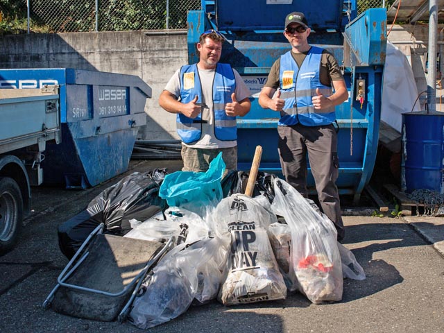 Es kam so einiges an Abfall zusammen. Foto: zVg