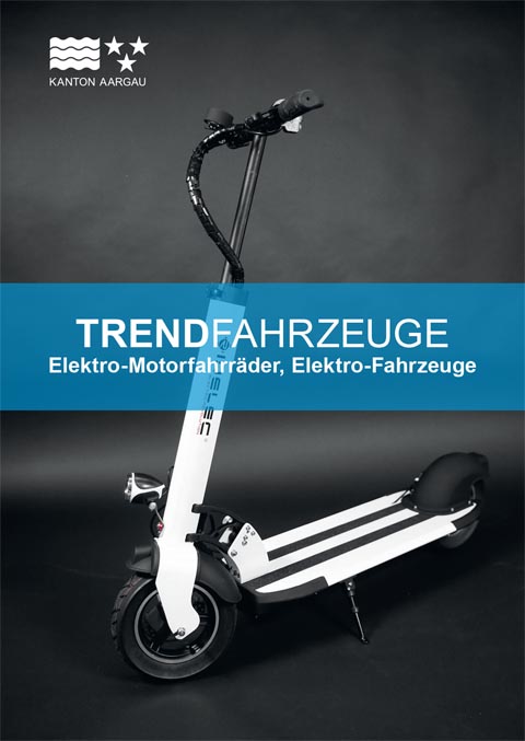 Flyer «Trendfahrzeuge». Foto: zVg