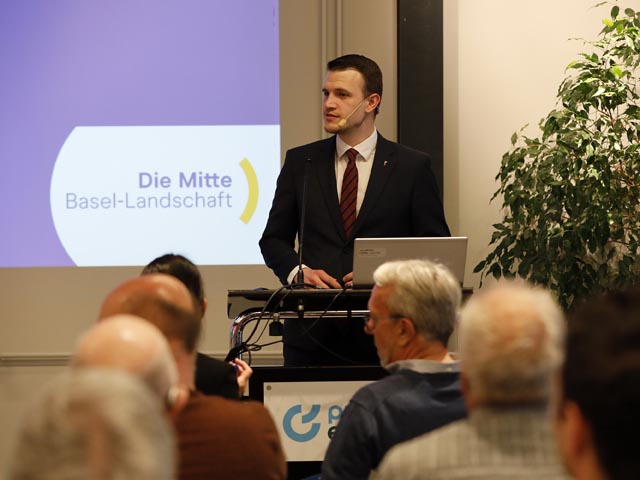 Silvio Fareri, Präsident Die Mitte Basel-Landschaft. Foto: zVg