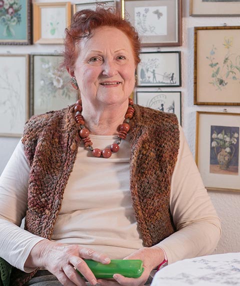 Gertraud Müllauer war Kauffrau bei Brown Boveri &amp; Cie Baden. Foto: zVg