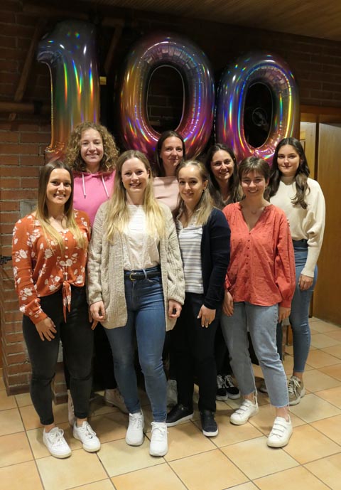 Die an der GV anwesenden Neumitglieder. Foto: Monica Clausen