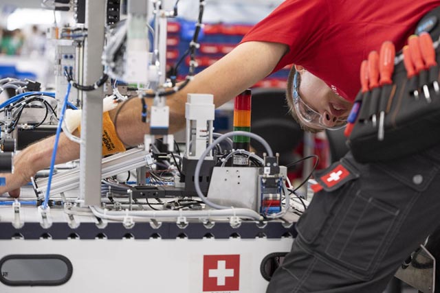 Wer es zu den «SwissSkills» geschafft hat, gehört zu den Besten seines Fachs in der gesamten Schweiz. Foto: zVg