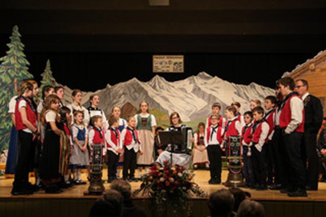 Der Jodlerclub Frick bot seinem Publikum einen stimmungsvollen Abend. Foto: zVg