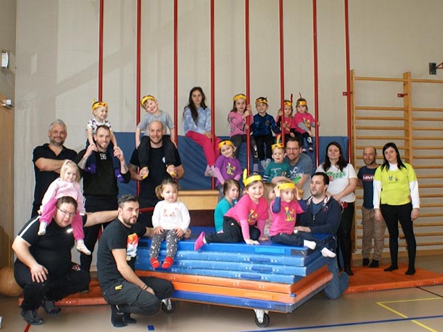 VaKi-Turngruppe 1 vom Samstagmorgen. Foto: zVg