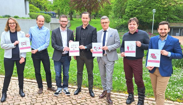Das Pro-Komitee lanciert seine Kampagne. Foto: zVg