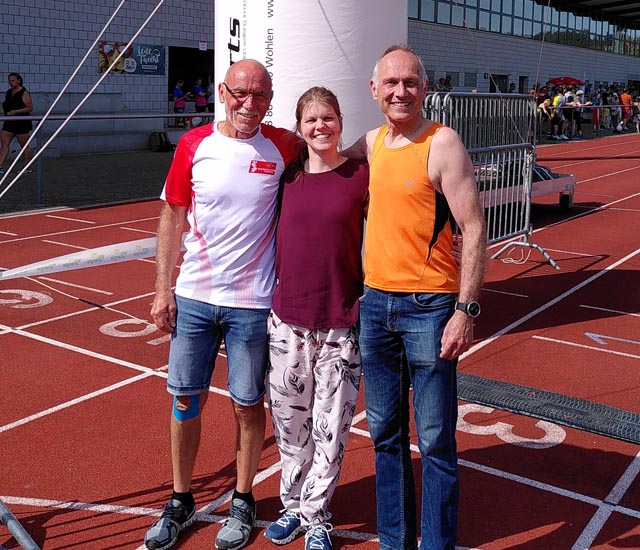 Ueli Wäfler, Sandra Hartmann, Roland Oeschger (v.l.). Foto: zVg