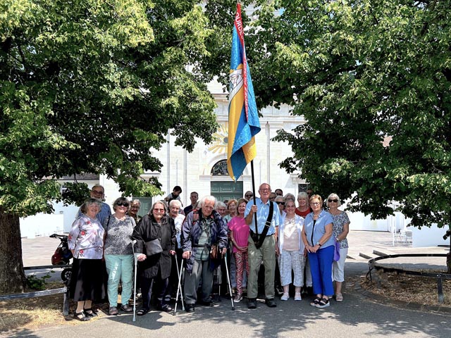 Gruppenbild der Fricktaler Pilgerschaft. Foto: zVg