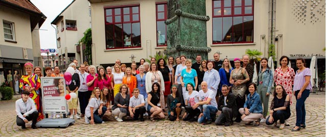 Glücklich zeigten sich die Aussteller nach der Messe. Foto: zVg