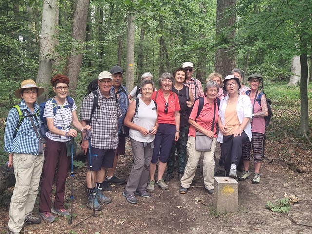 Nach Basel ging die Pro-Senectute-Spazierwanderung. Foto: Fritz Blaser