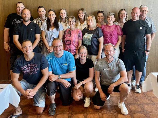 Leiterinnen, leiter und Küchencrew. Foto: zVg