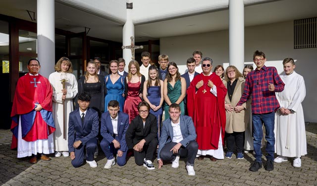 Firmung in Stein. Foto: zVg