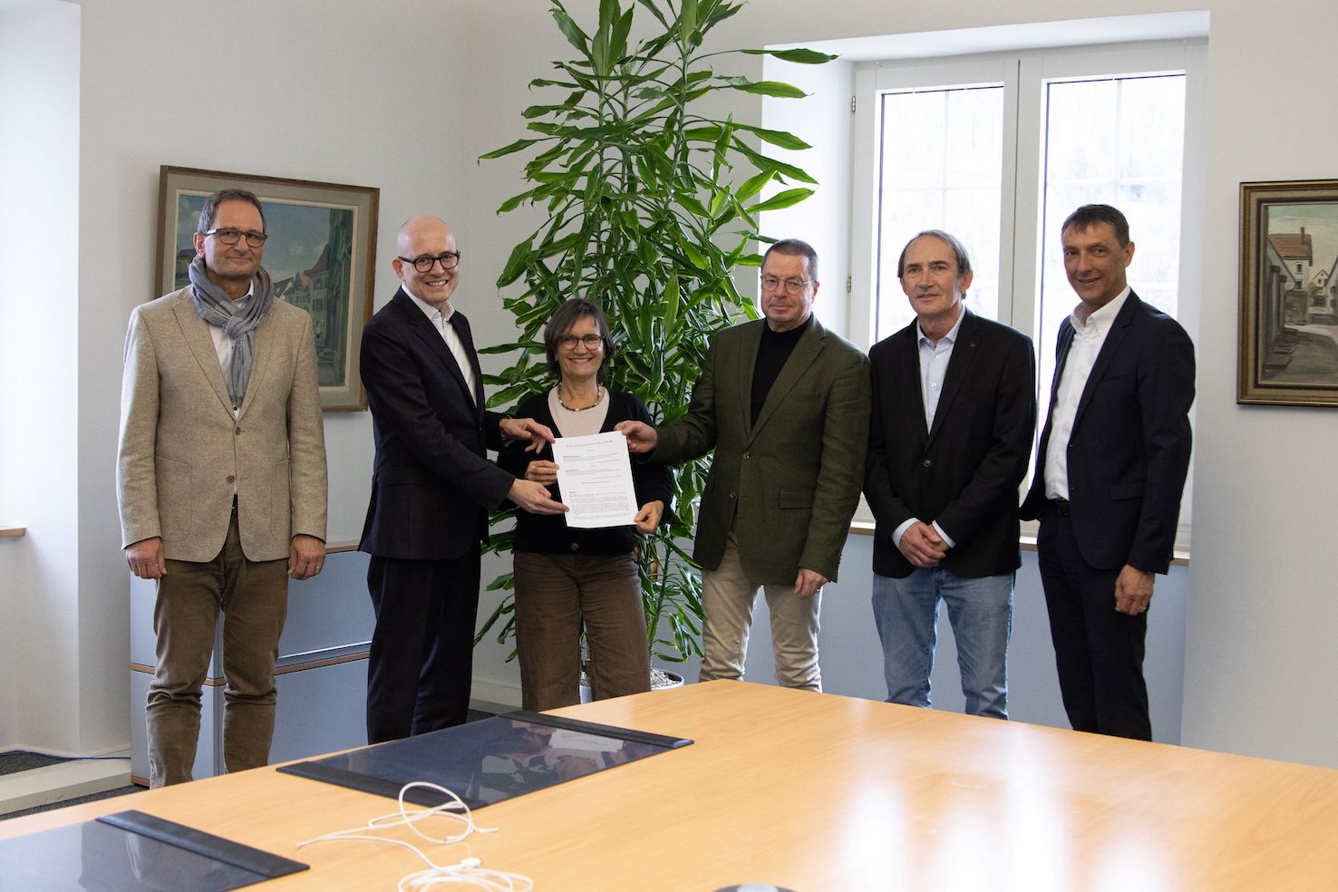 Aesch BL:  Grosser Schritt vorwärts für den Wärmeverbund