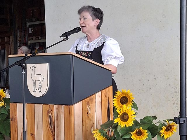 Erlenhof-Bäuerin Helen Schmid. Foto: zVg