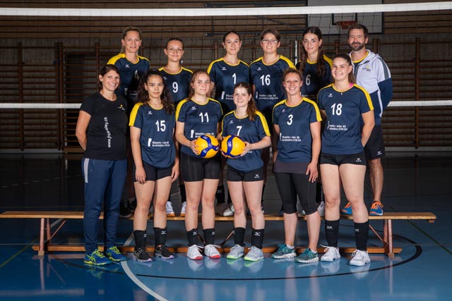 Fricker Volley-Damen mit einer Niederlage und einem Sieg