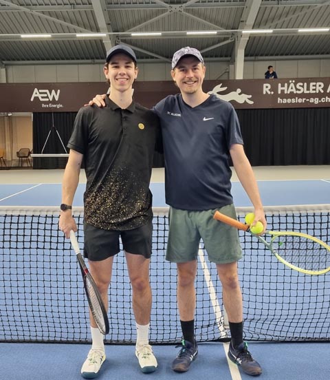 Aidan Hohenstein (links) und Matthias Pauli (Finalisten in der Kategorie MS A R2/R5). Foto: zVg