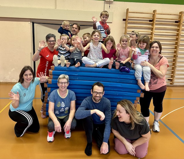 Wittnau: Zweite Gruppe Muki-Turnen