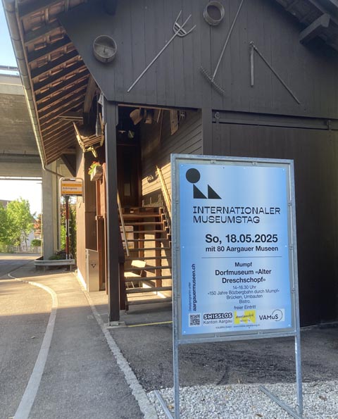 Das Dorfmuseum Mumpf ist am Sonntag, 18. Mai, offen. Foto: zVg