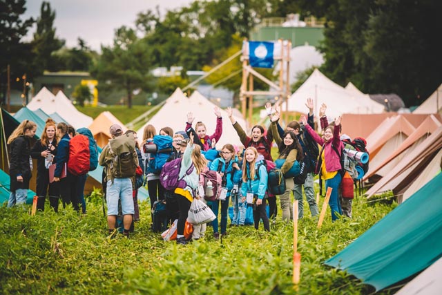 Zeltlager der Jubla Aargau. Foto: ©Darwin Hansen Photography