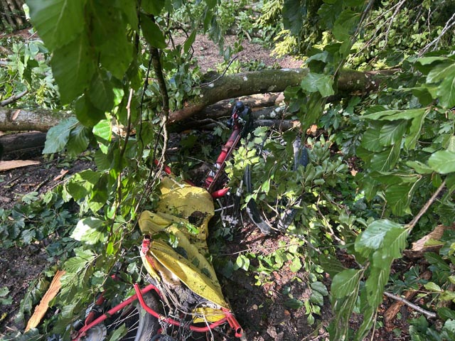 Aargau: Gewitterfront verursacht diverse Schäden