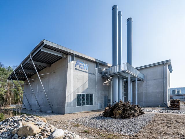 Wärmeverbund Rheinfelden Rüchi». Foto: AEW
