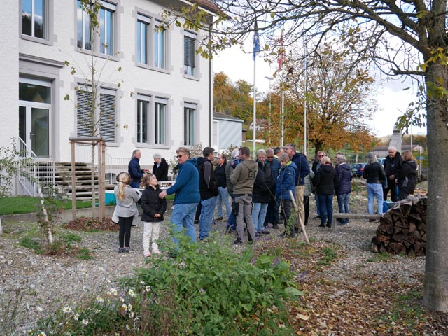 Zahlreiche Besucher waren zur Einweihung gekommen.