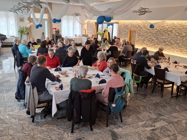 Abschlusswanderung der Pro Senectute Rheinfelden. Foto: Fritz Blaser