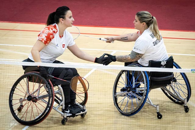 Das erfolgreiche Doppel Ilaria Olgiati und Cynthia Mathez