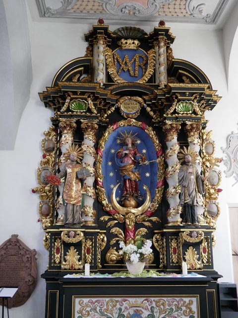 Der Maria-Immaculata-Altar in St. Johann, Laufenburg