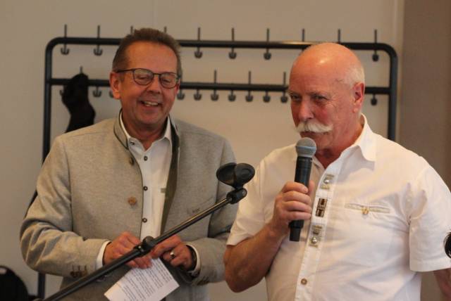 Richard Schraner (links) und sein Vorgänger Rolf Suter