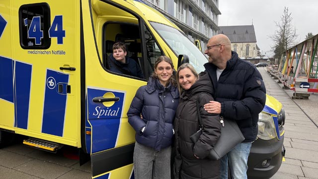 Spezielle Überraschung für den dreizehnjährigen Matteo. Foto: zVg