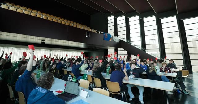 Delegiertenversammlung in Aarau. Foto: zVg