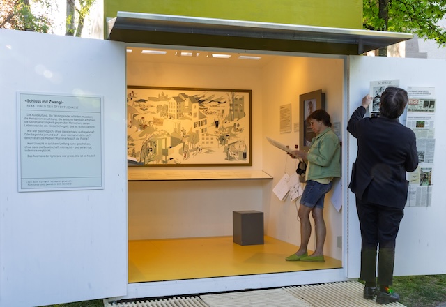 «Ich bin einfach niemand gewesen» – Fürsorge und Zwang in der Schweiz, Ausstellungseinblick. Foto: Gaspard Weissheimer