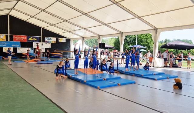 Erstmals nahmen die Kinder der Barrenturn-Jugi am Fricktaler Cup teil. Foto: zVg  