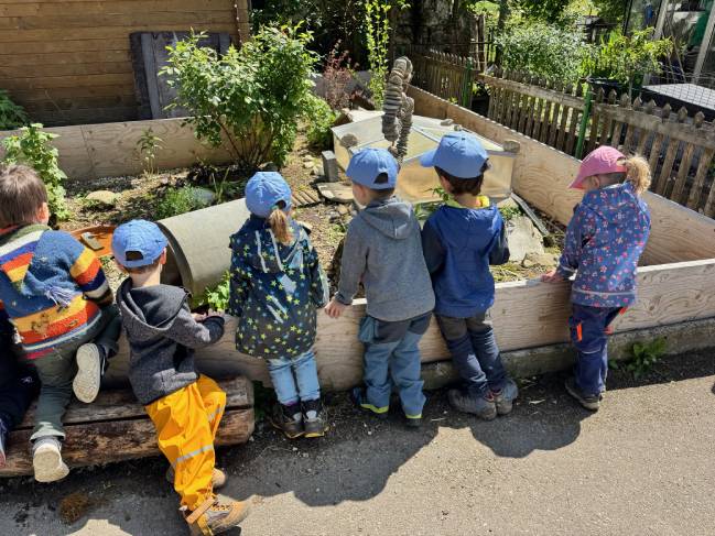 Impressionen von den Spielgruppenrreisen zum Willihof in Herznach. Foto: zVg