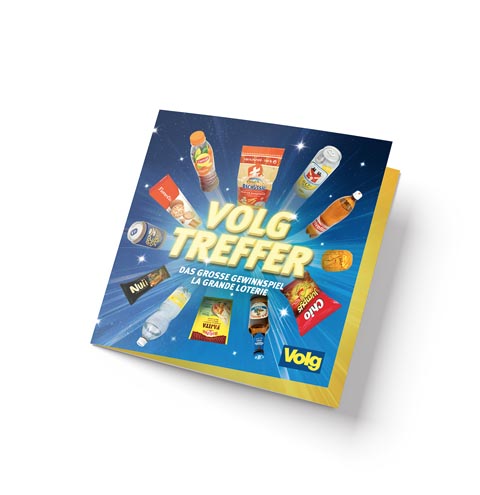 Für jeden Einkauf im Volg erhalten Kundinnen und Kunden vom 15. Juni bis 19. Juli ein «Volg Treffer»-Los. Foto: zVg