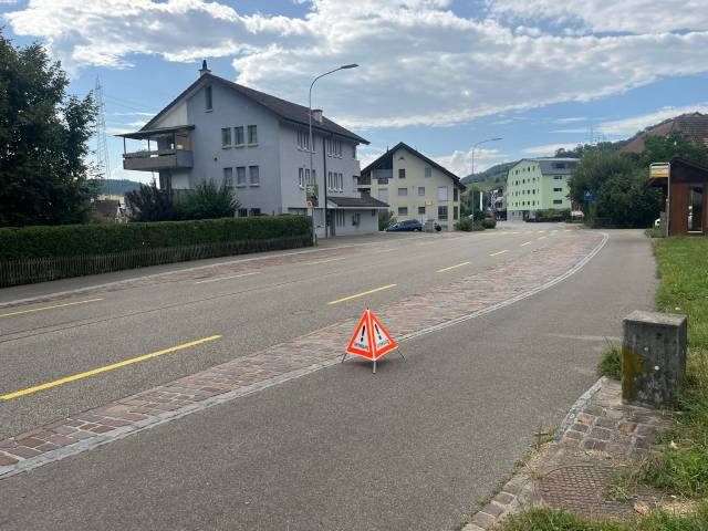 In Ormalingen werden ab 22. Juni die Bushaltestellen Unterdorf barrierefrei umgebaut.