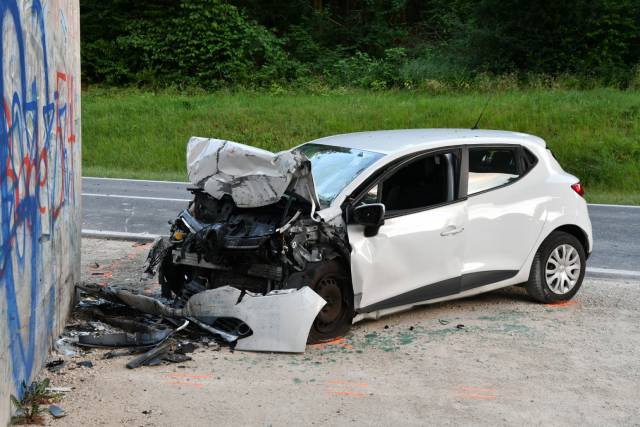 Wohlenschwil: Selbstunfall fordert Todesopfer. Foto: Polizei Aargau
