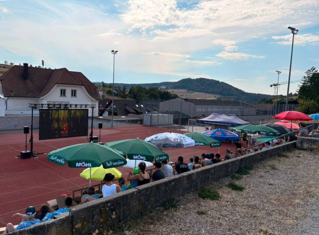 Anregende Unterhaltung bot das Open-Air-Kino.